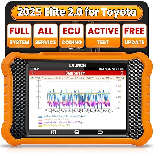 2025 LAUNCH Creader Elite V2.0 fit for Toyota Lexus Bi-Directional