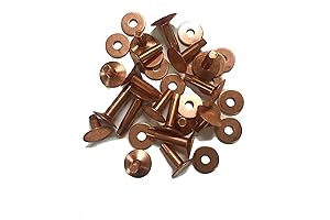 3/4" Copper Rivets & Burrs