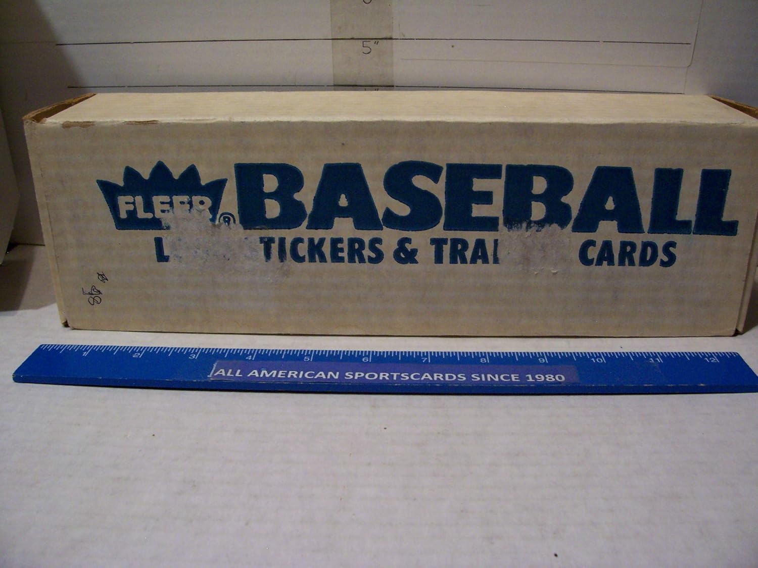 1987 FLEER BASEBALL FACTORY SET OF 672 CARDS MINT