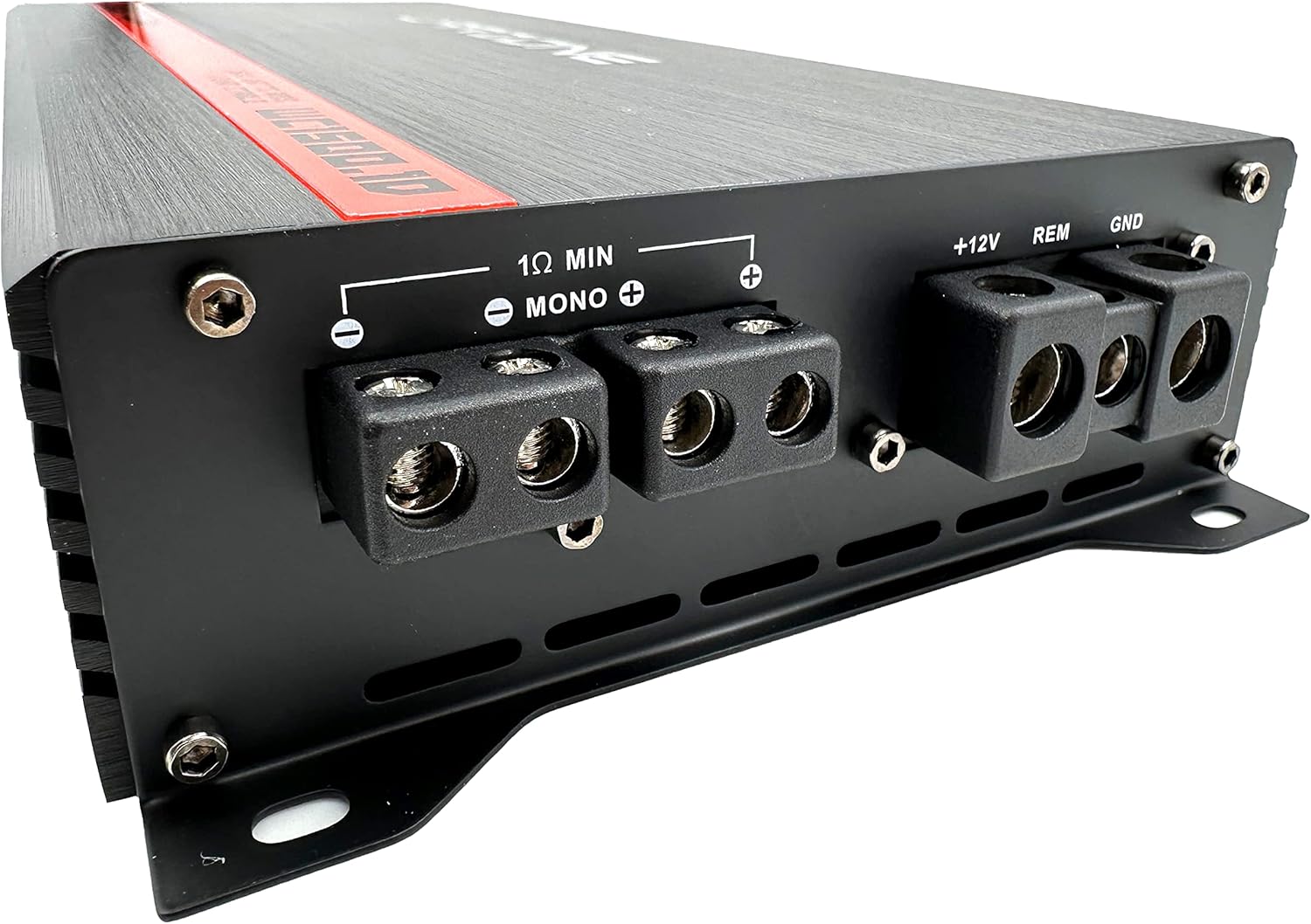 Gravity Audio WC1500.1D Warzone 1500W True RMS Car Amplifier Class D Amp 1/2/4 Ohm Stable with Remote Sub Control with 1 Year Full Replacement Warranty Bundle