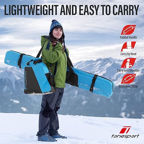 Miniatura 4 de Tonesport Ski Boot Bag - Snowboard Boot Bag - Ski Boot and Helmet Gear Bag - Snowboard Gear Bag - Ski Boot Bag for Air Travel