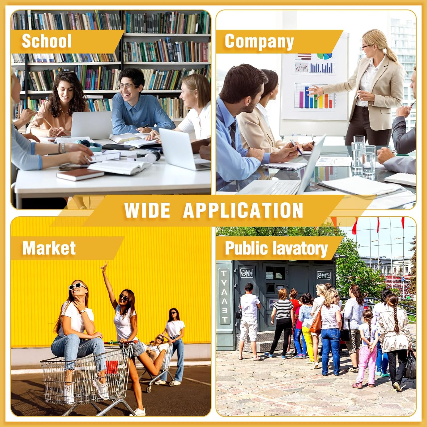 Mifoci 3 Pieces Sanitary Napkins Receptacle Plastic Wall Mounted Tampon Disposal Bin Flip Top Receptacle Tampon Disposal Bin Feminine Hygiene Container for Public Restrooms Bathroom Home Office White