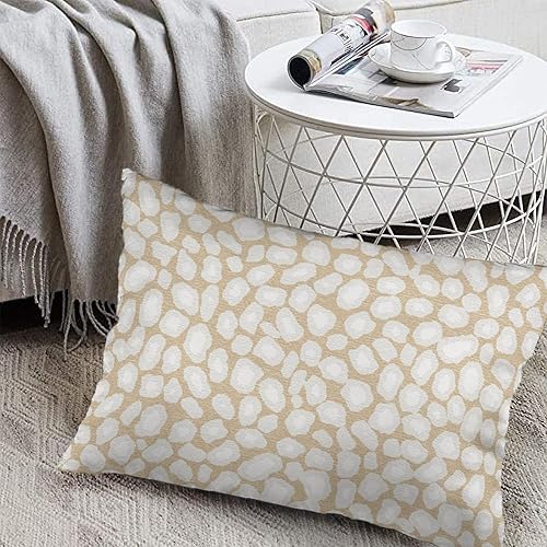 Vista 604 de Funda de cojín con estampado de guepardo rosa intenso, cojín cuadrado con estampado de animales fucsia, funda de almohada decorativa para el hogar