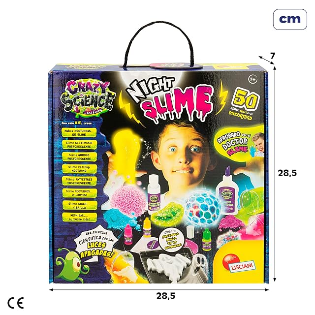 Foto 7 de 7 de Colorbaby Lisciani - Crazy Science, Laboratorio de Ciencias, 50 experimentos científicos, Juegos con Slime…