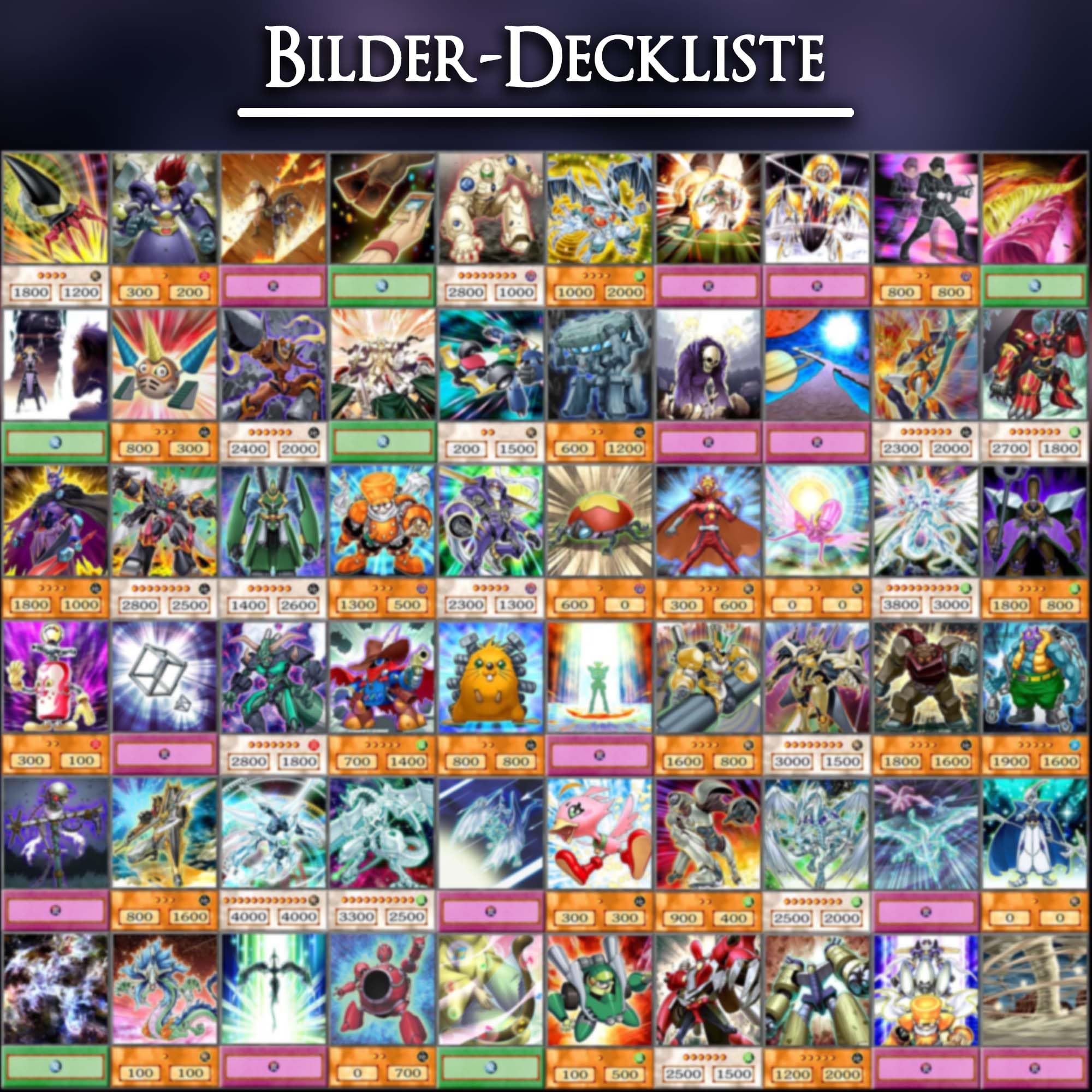 yugioh anime deck profile NorthBlue Y.F. Yugioh Orica Anime Style 60 Cards Deck #017: Amazon.de: Toys