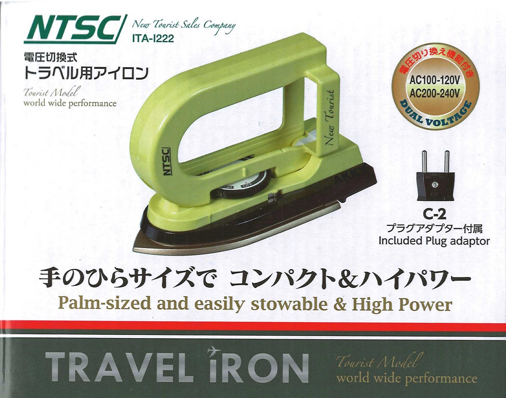 Amazon | NTSC 電圧切替式トラベル用アイロン 【100-120V/220-240V