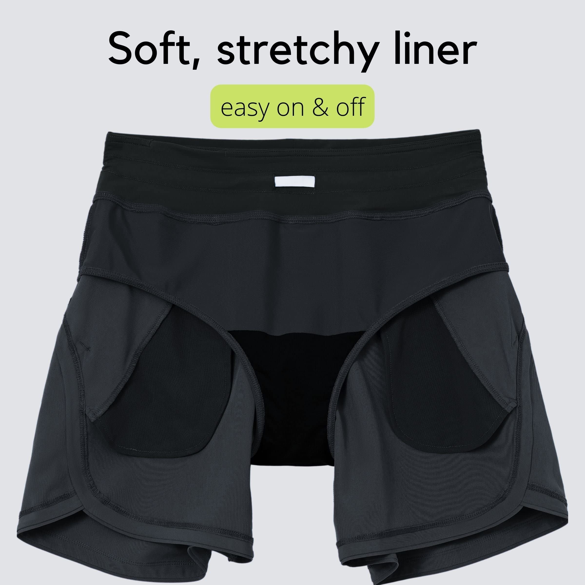 WILLIT Short de bain à séchage rapide pour femme 5" avec poches doublées