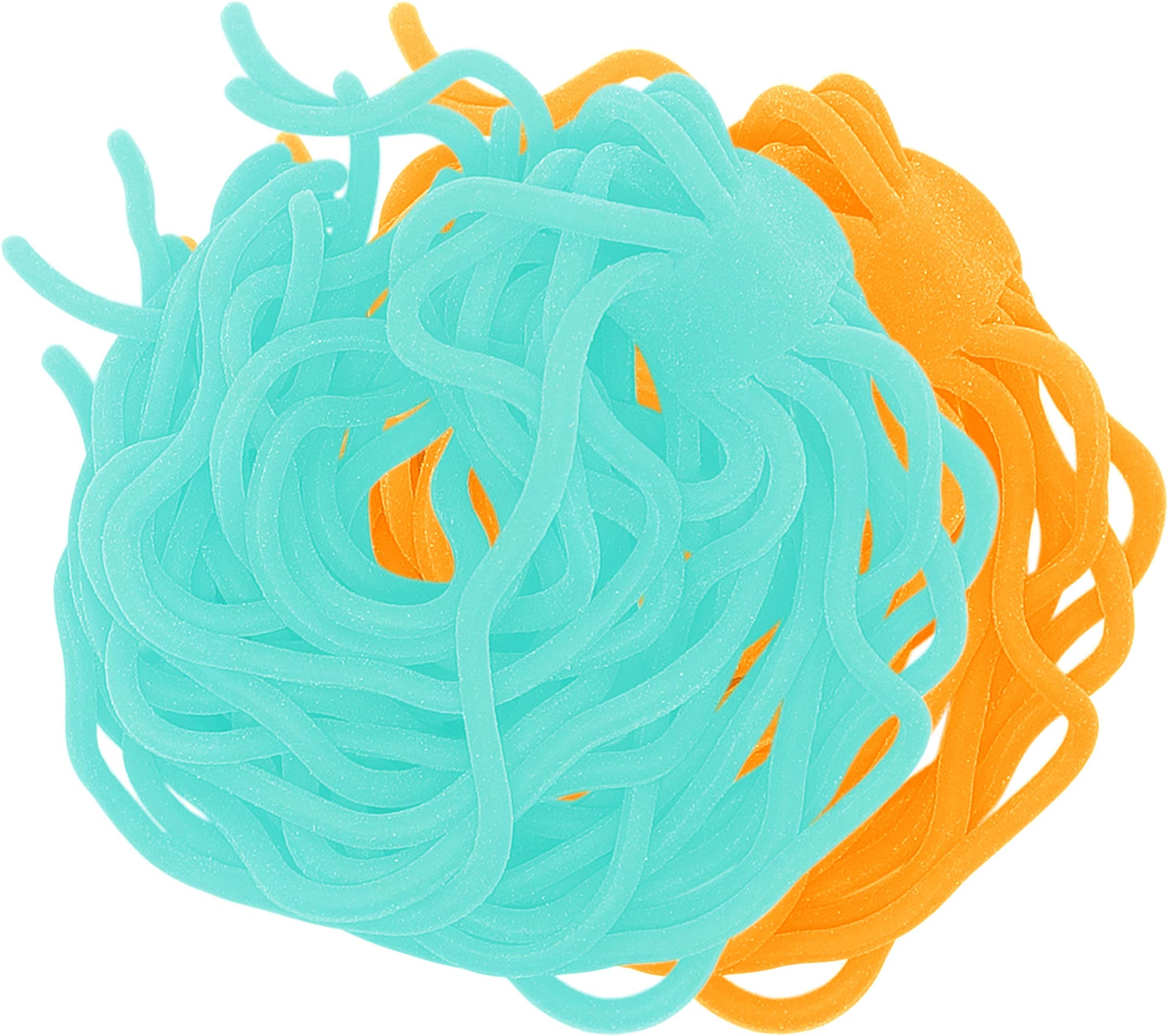 SAMSFX Fly Tying Materials Squirmy Wormy Soft Worm Lures Flie Making Assorted Colors