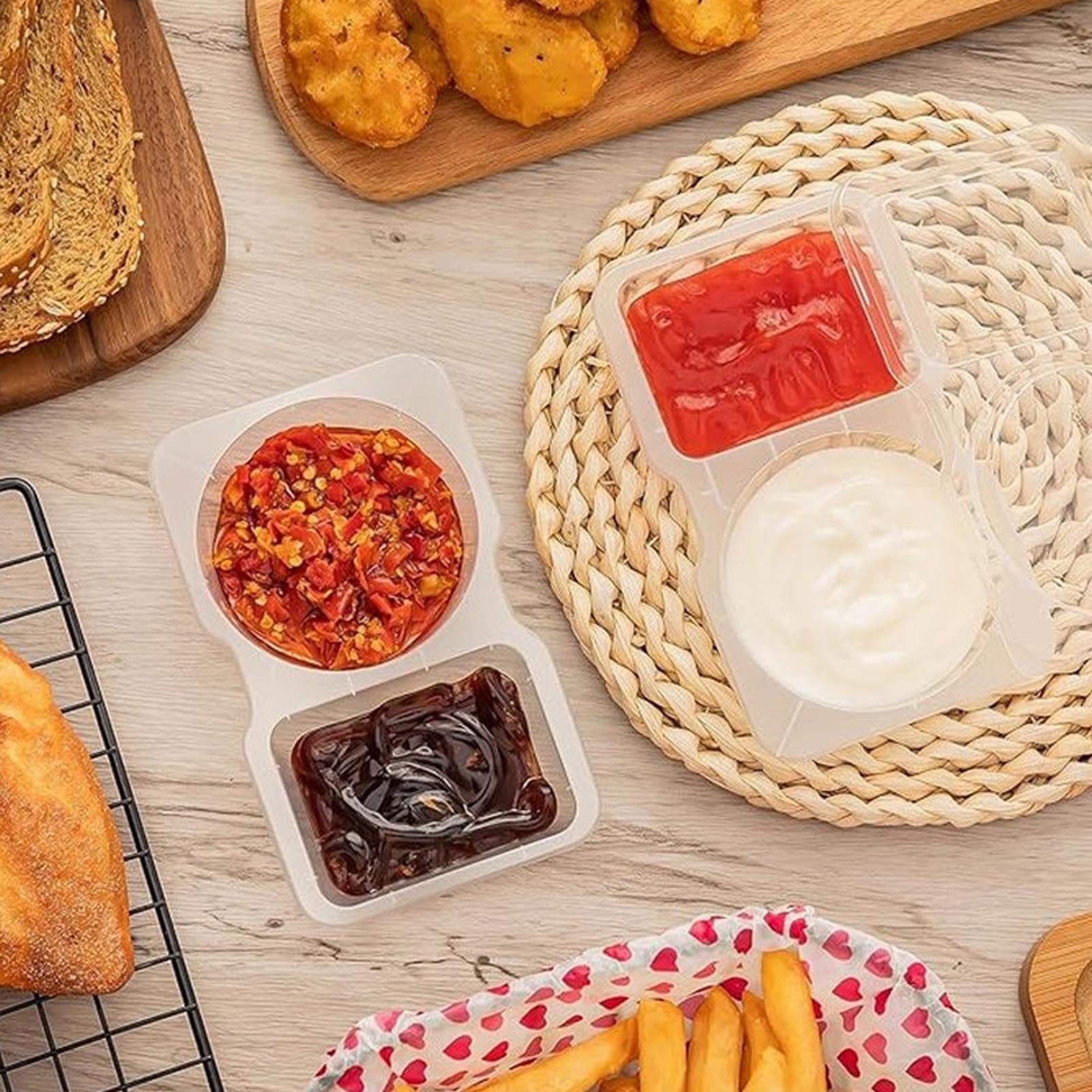 Bandeja Para Aperitivos Con Tapa Bandeja Para Servir Frutos Secos Y Dulces Elegante Plato