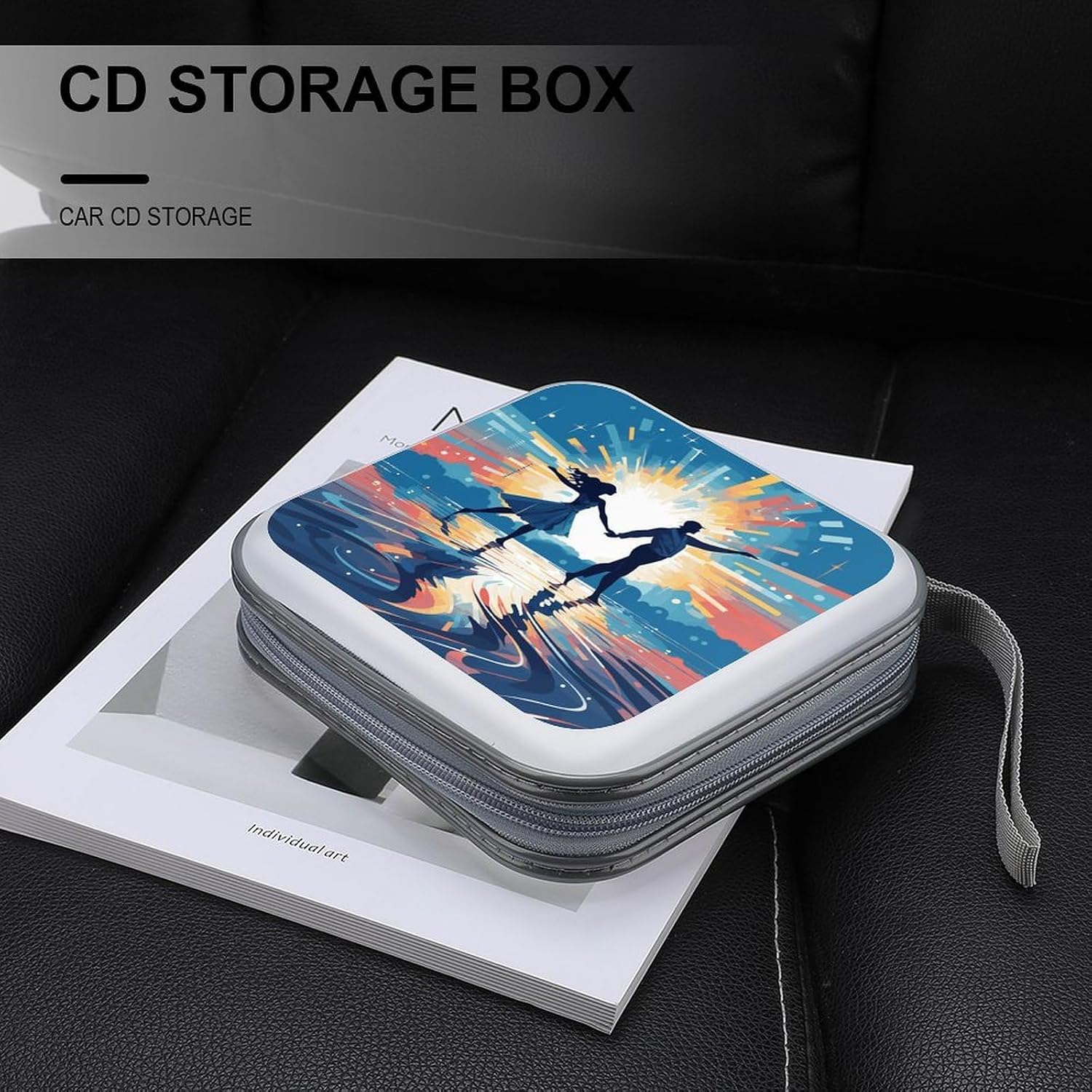 Dancing on Water CD Case CD Storage Box DVD Sleeves