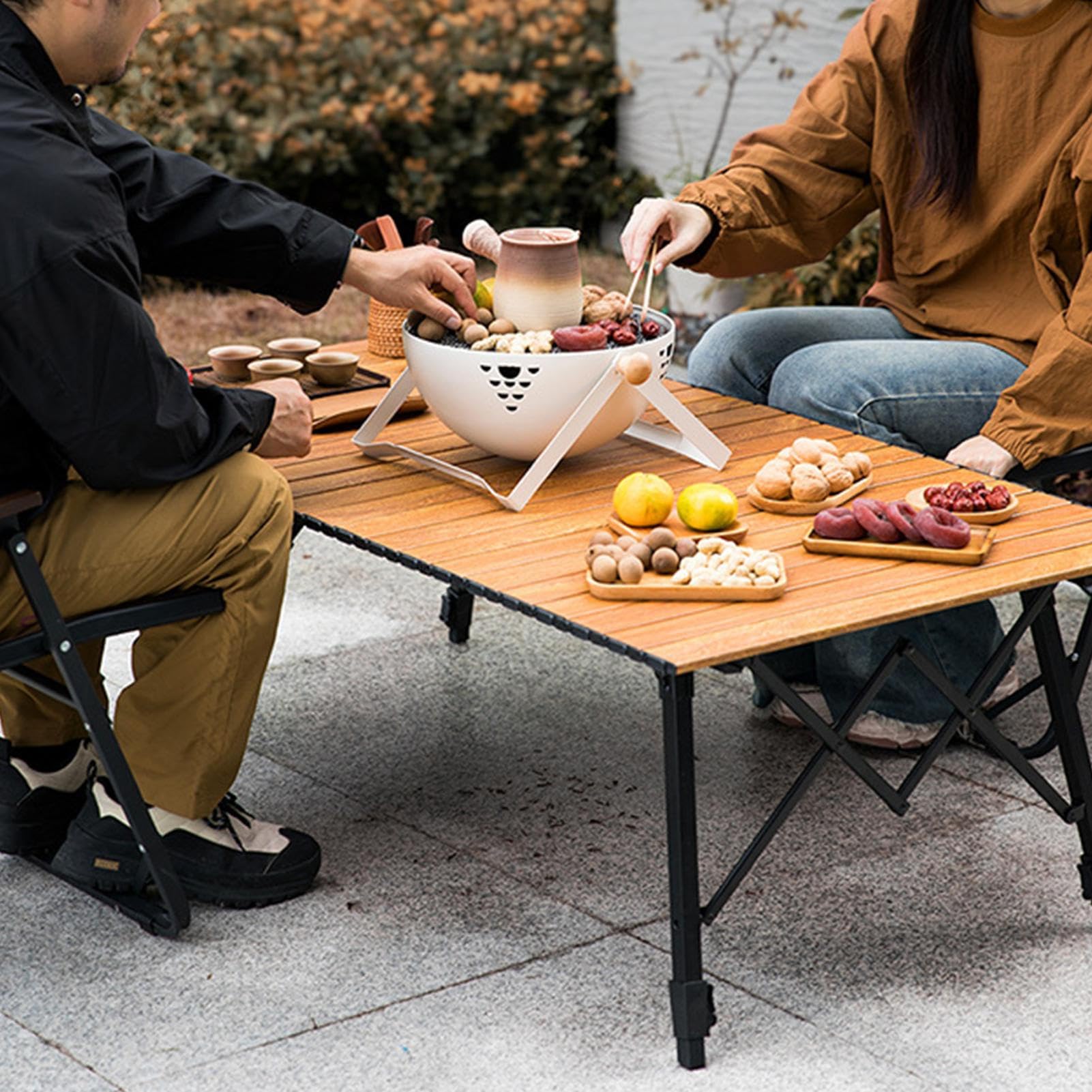 Grill na węgiel drzewny – składany i przenośny grill ręczny | grill z