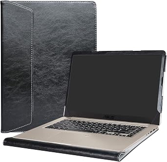 Protective Case Cover for ASUS VivoBook S15 S510 S510UA S510UQ S510UN F510UA X510UQ 15.6" Series LaptopWarningNot fit Other Model,Black