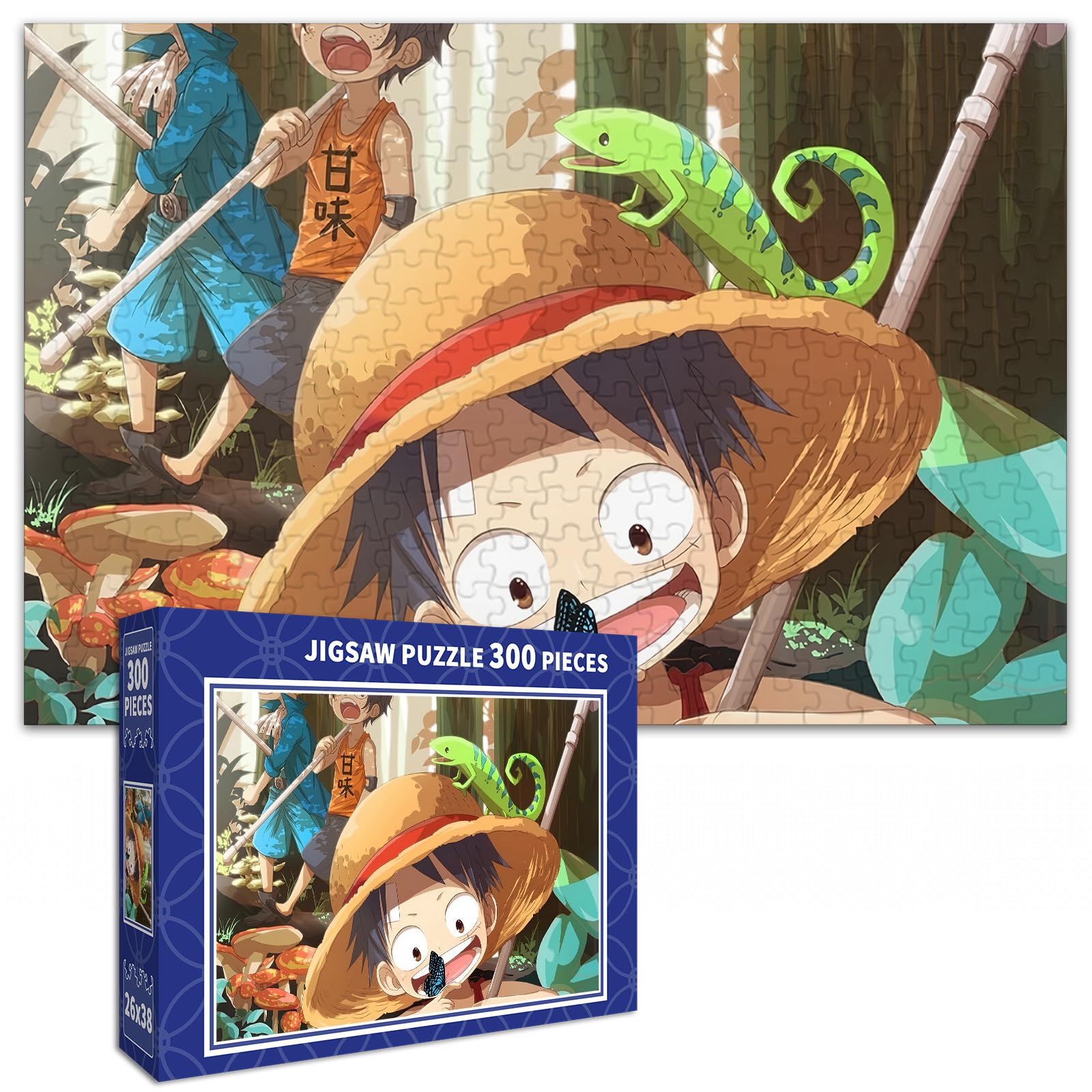 Amazon.co.jp: ワンピース ジグソーパズル 300 PCS Hzw16-モンキー・D