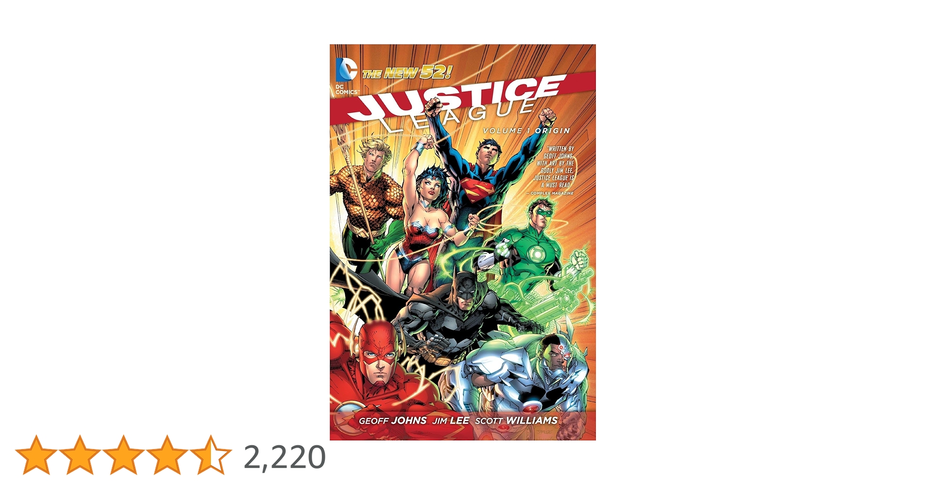 Amazon | Justice League Vol. 1: Origin (The New 52) | Johns, Geoff