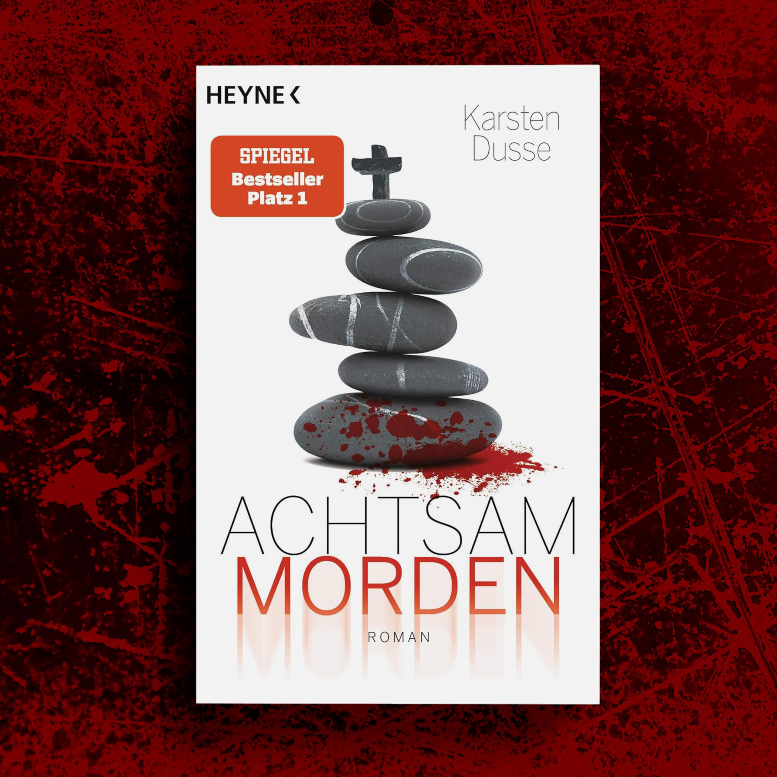 Achtsam morden Buchreihe 1-3: Achtsam morden (Band 1), Das Kind in mir will achtsam morden (Band 2) & Achtsam morden am Rande der Welt (Band 3) von Karsten Dusse + limited edition Lesezeichen