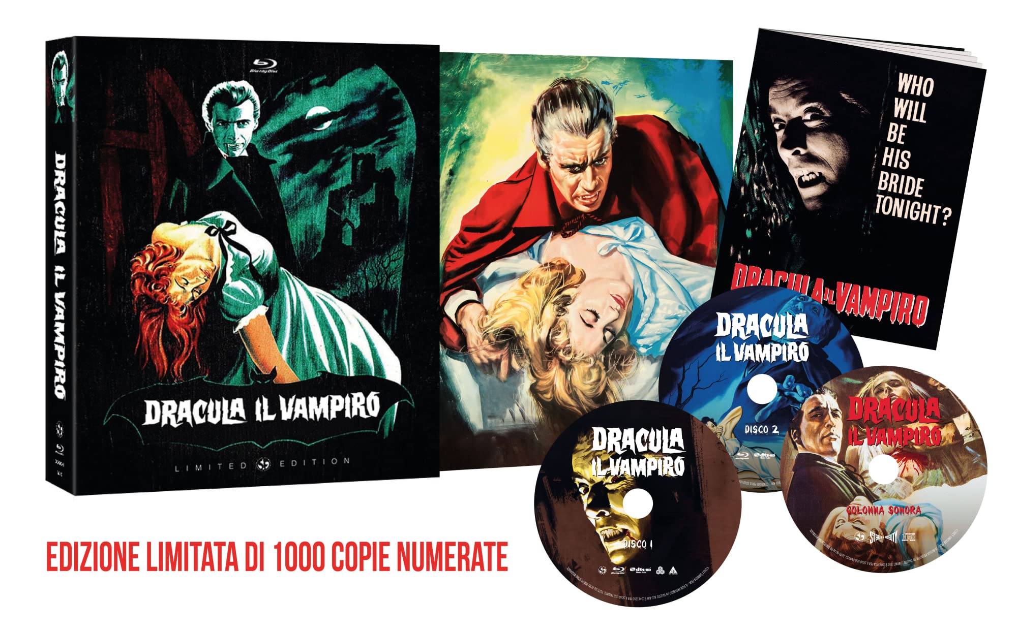 Dracula Il Vampiro (Spec.Edit.) ( Box 2 Br+Cd) (Edizione Limitata Numerata)