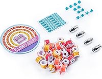 Vista 2 de Cool Maker, recambio de paquete de moda mini de caramelo KumiKreator, kit de actividades de pulseras de la amistad