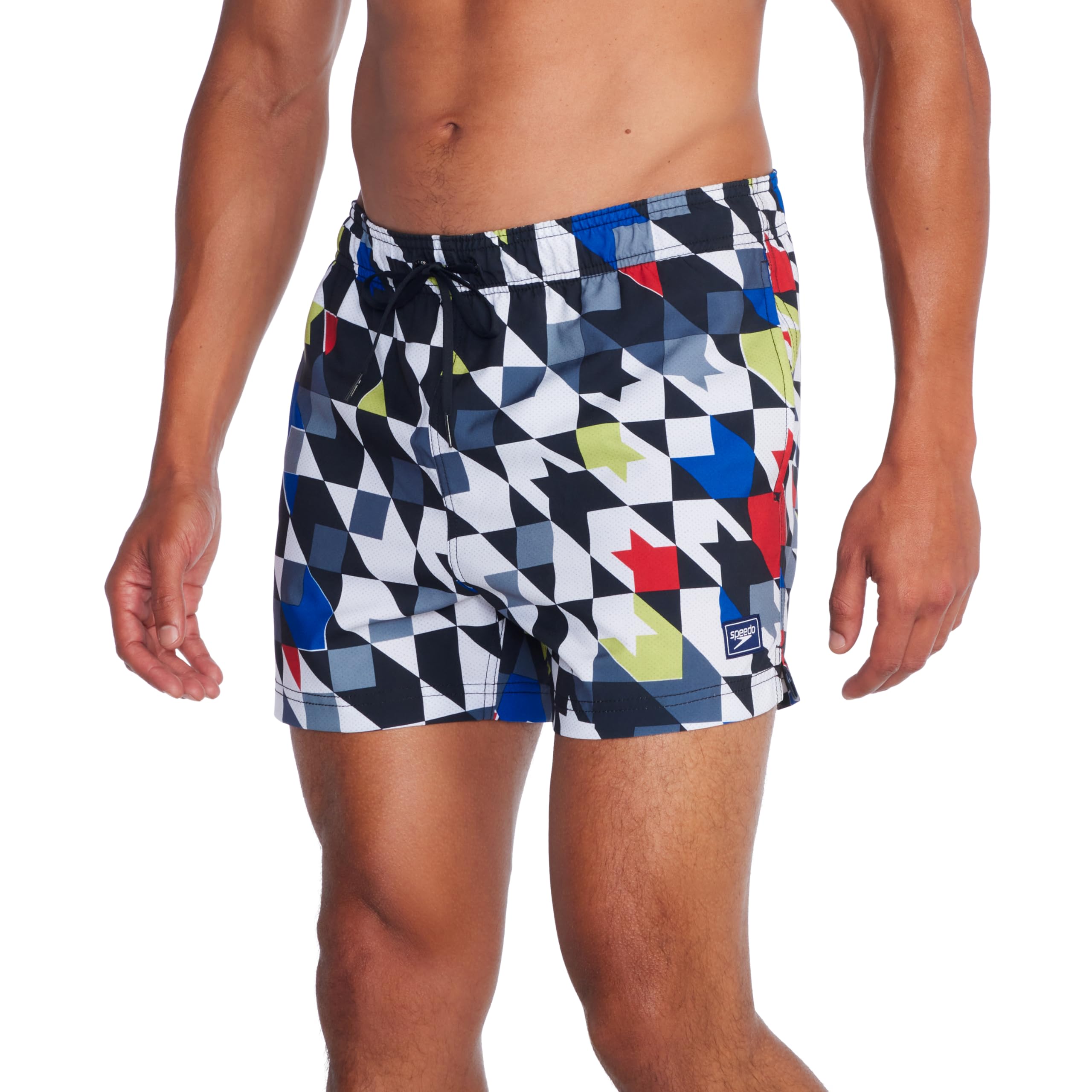 Speedo Men's Swim Trunk Short Length Redondo Striped
