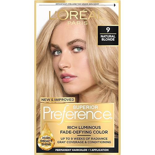L'Oreal Paris Superior Preference Luminous Fade-Defying Permanent Hair Color, Hair