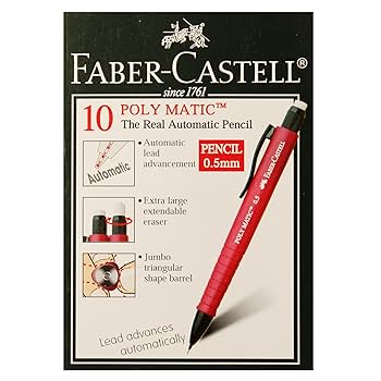 Faber-Castell alpha ブラックシャープペンシルセット Amazon.co.jp: Faber-Castell ポリマチック シャープペンシル
