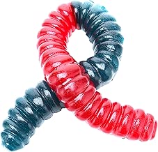 World's Largest Gummy Worm (Cherry/Blue Raspberry) - coolthings.us