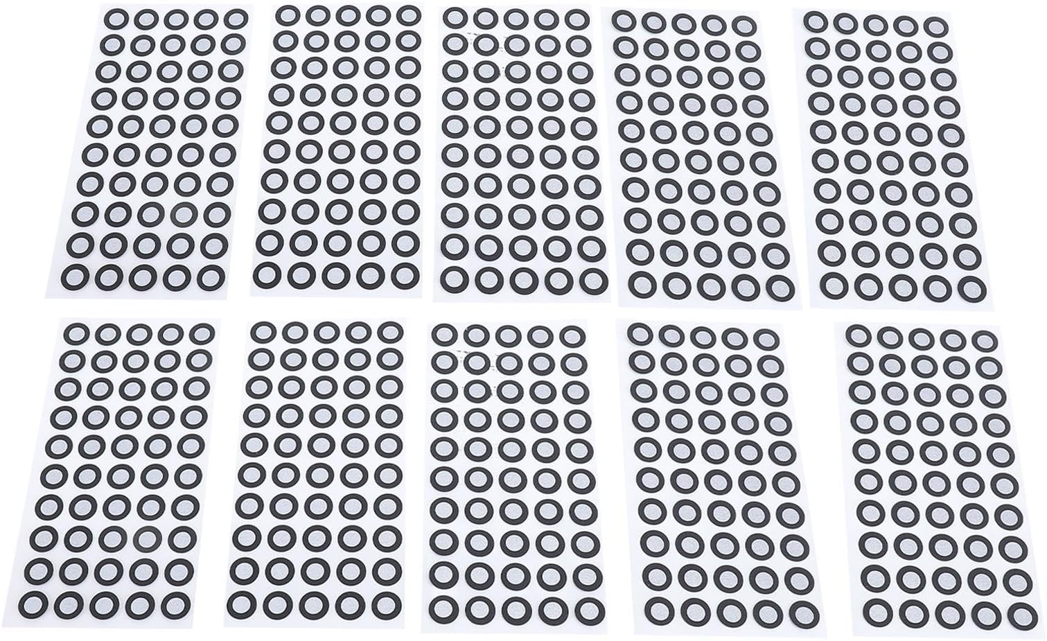500 Pcs 6.0 Mm 3D Scanning Marker, 3D Scanner Positioning Targets, Target 3D Scan Tracking Dots Stickers Reference Point Markers Diffuse Reflection Marker