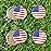 GOLTERS Golf Ball Markers with Hat Clips Value Sets for Men Women Golfer, Removable Attaches Easily to Golf Cap Premium Gifts (Flag)