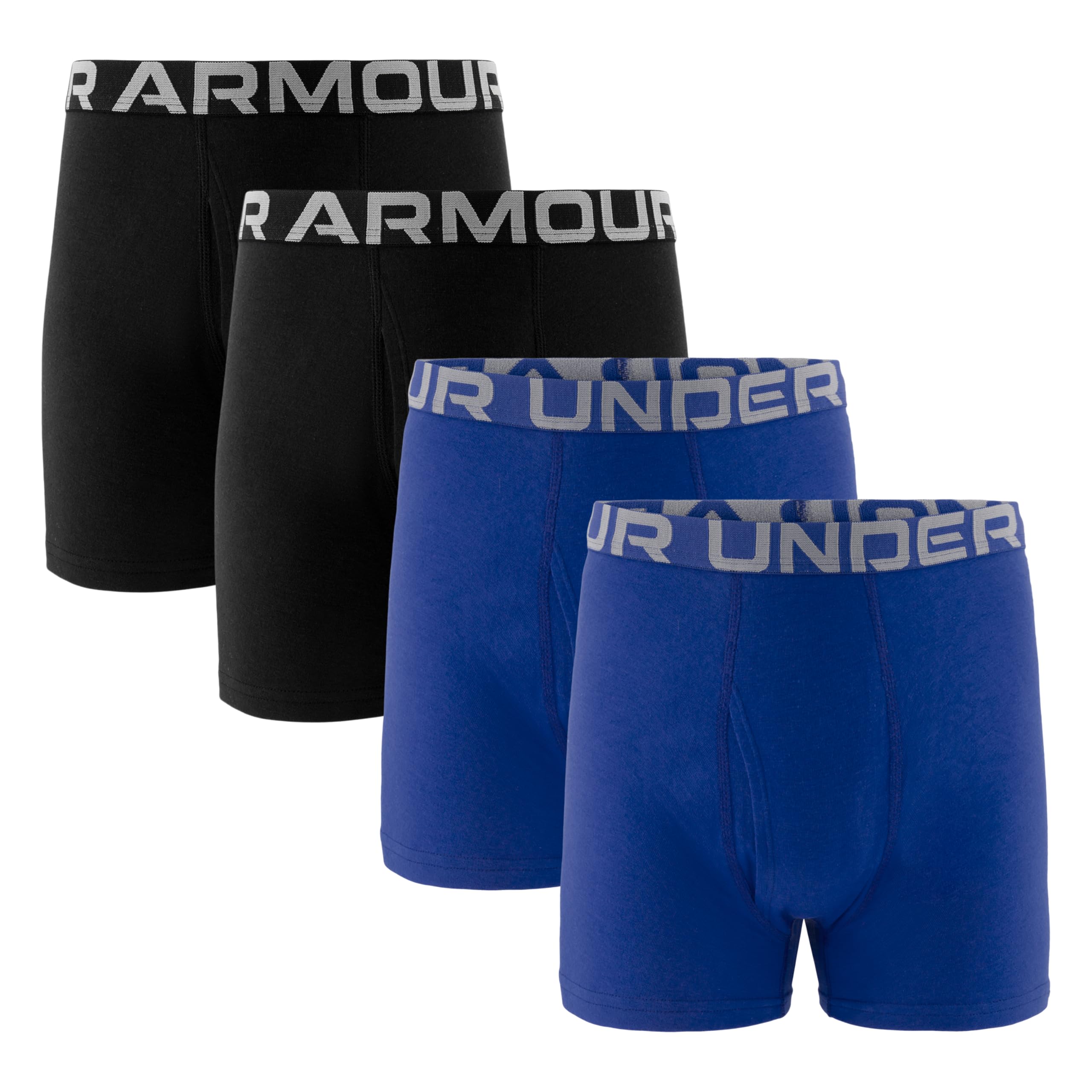 Under Armour Boys' Multipack Performance Cotton Boxerjock Brief