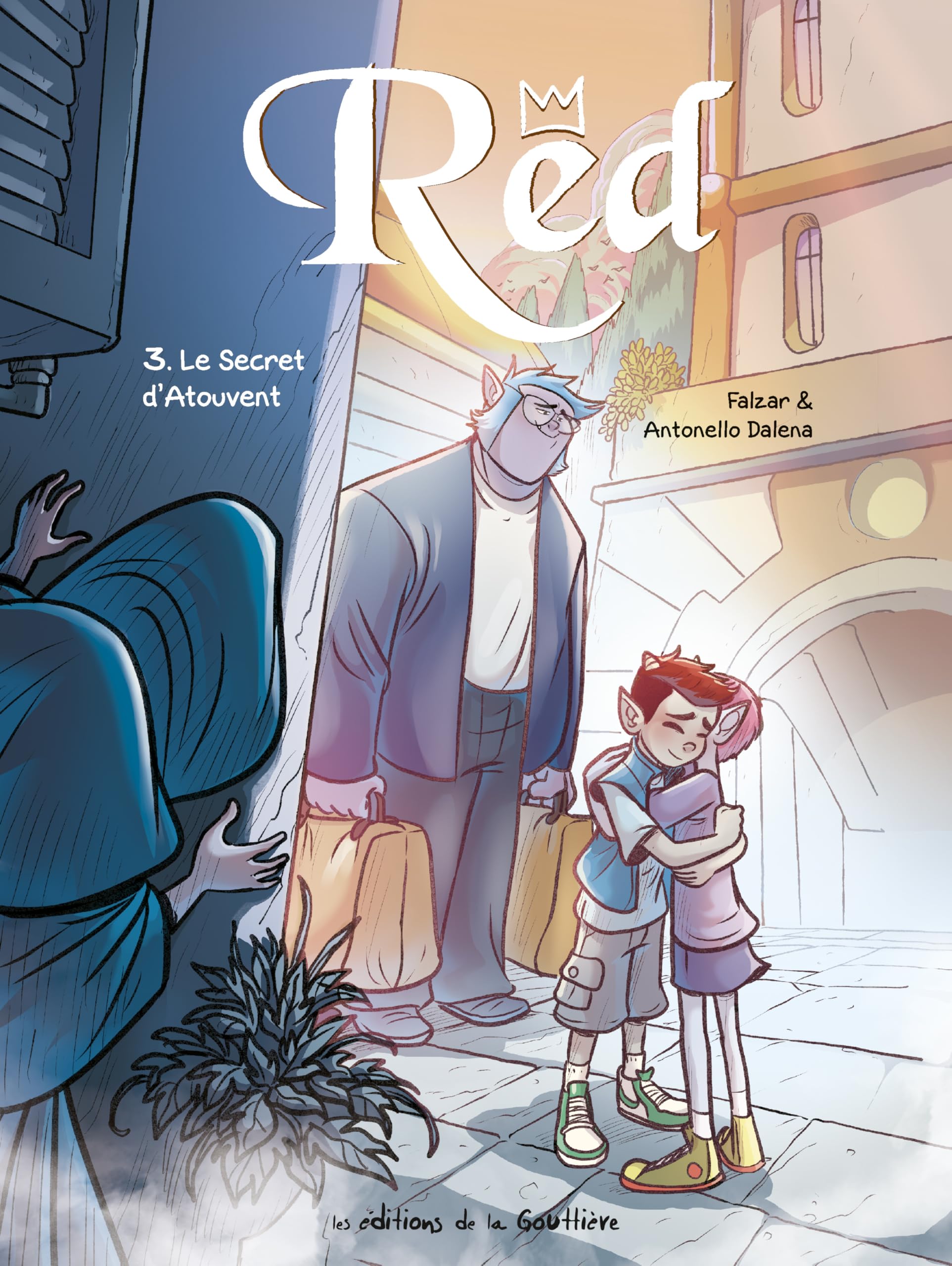 Red - Tome 3 - Le Secret d'Atouvent - Antonello Dalena - La Gouttiere Eds De - cartonné - Bande dessinée jeunesse