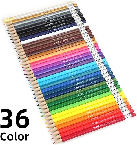Miniatura 3 de Lápiz mecánico de colores 0.102 in, 36pcs