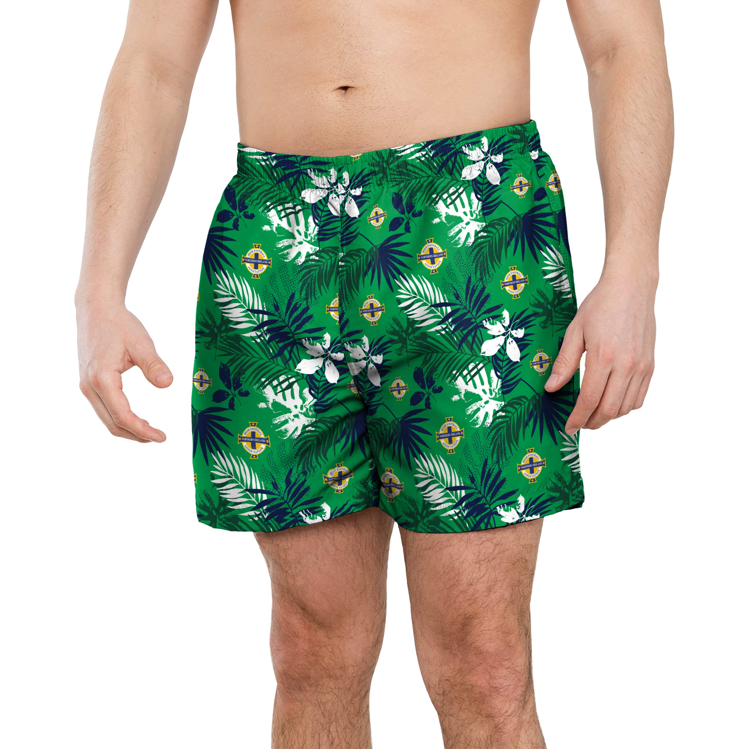 FOCO Official Northern Ireland Football Beach Shorts Extra Large Multicolour