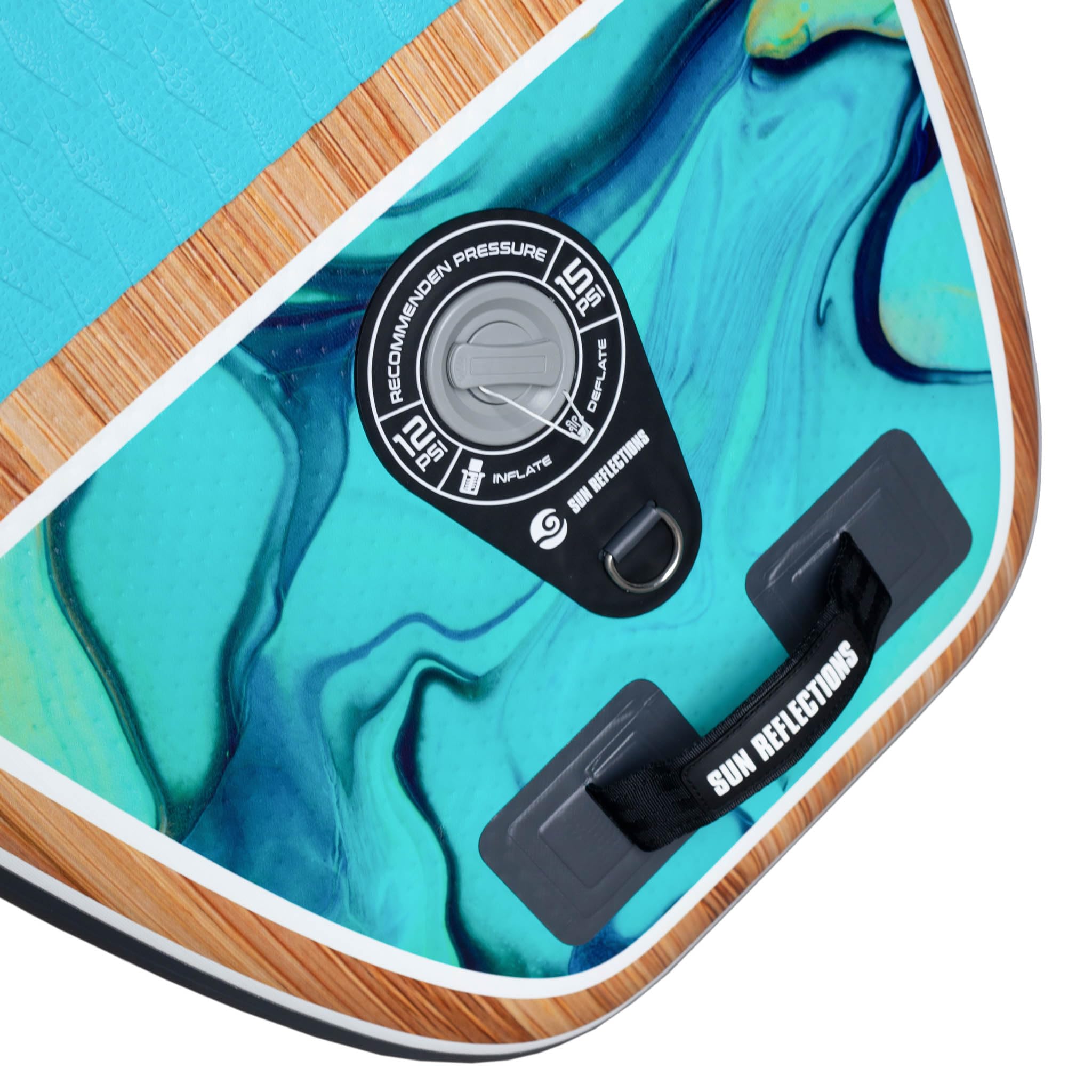 Sun Reflections - Planche de SUP gonflable Allround pour débutants - Kit complet