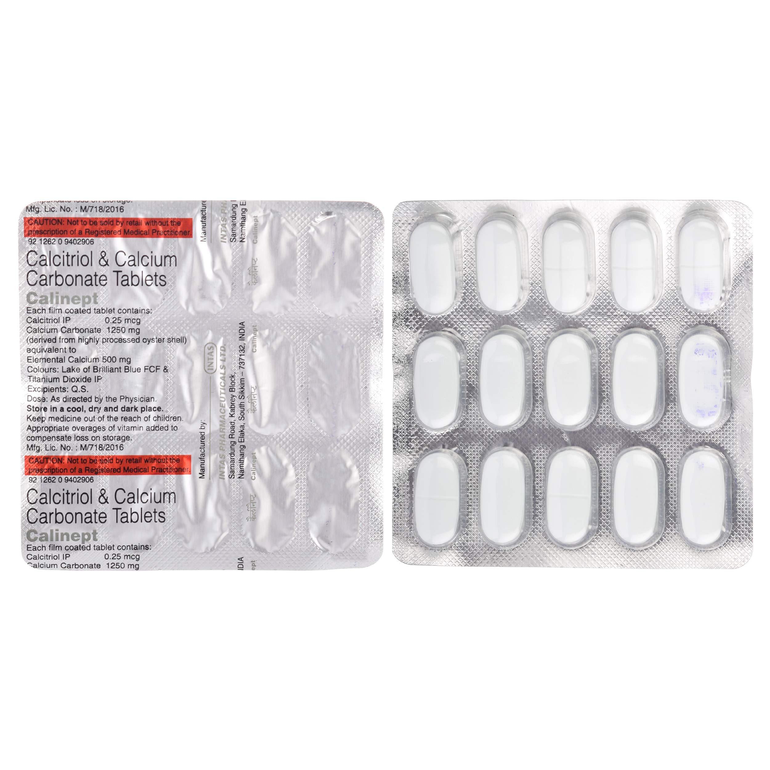 Calinept - Strip of 15 Tablets