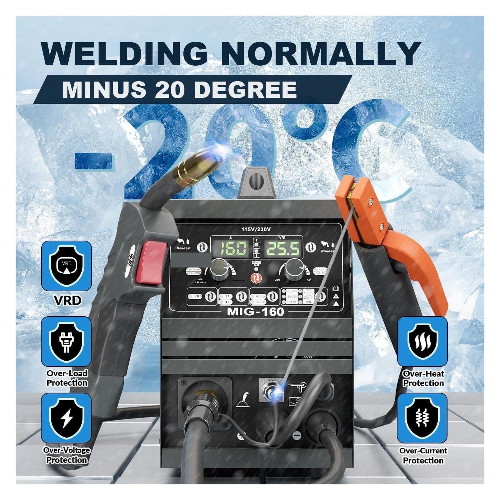 Cortadora de Plasma, Máquina De Soldadura MIG/MMA/TIG, Inversor Multifunción Monofásico Con Motor 200T