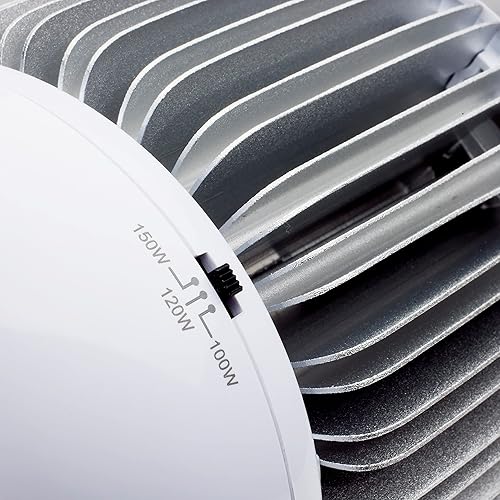 Miniatura 4 de Satco S33117 Hi-Pro LED High Bay - Luz de repuesto HID seleccionable, color blanco, 100W/120W/150W