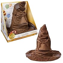 Wizarding World, Cappello Parlante Interattivo di Harry Potter, Voce Originale dei Film, 15 Frasi in Italiano, Tedesco, 5+ Anni