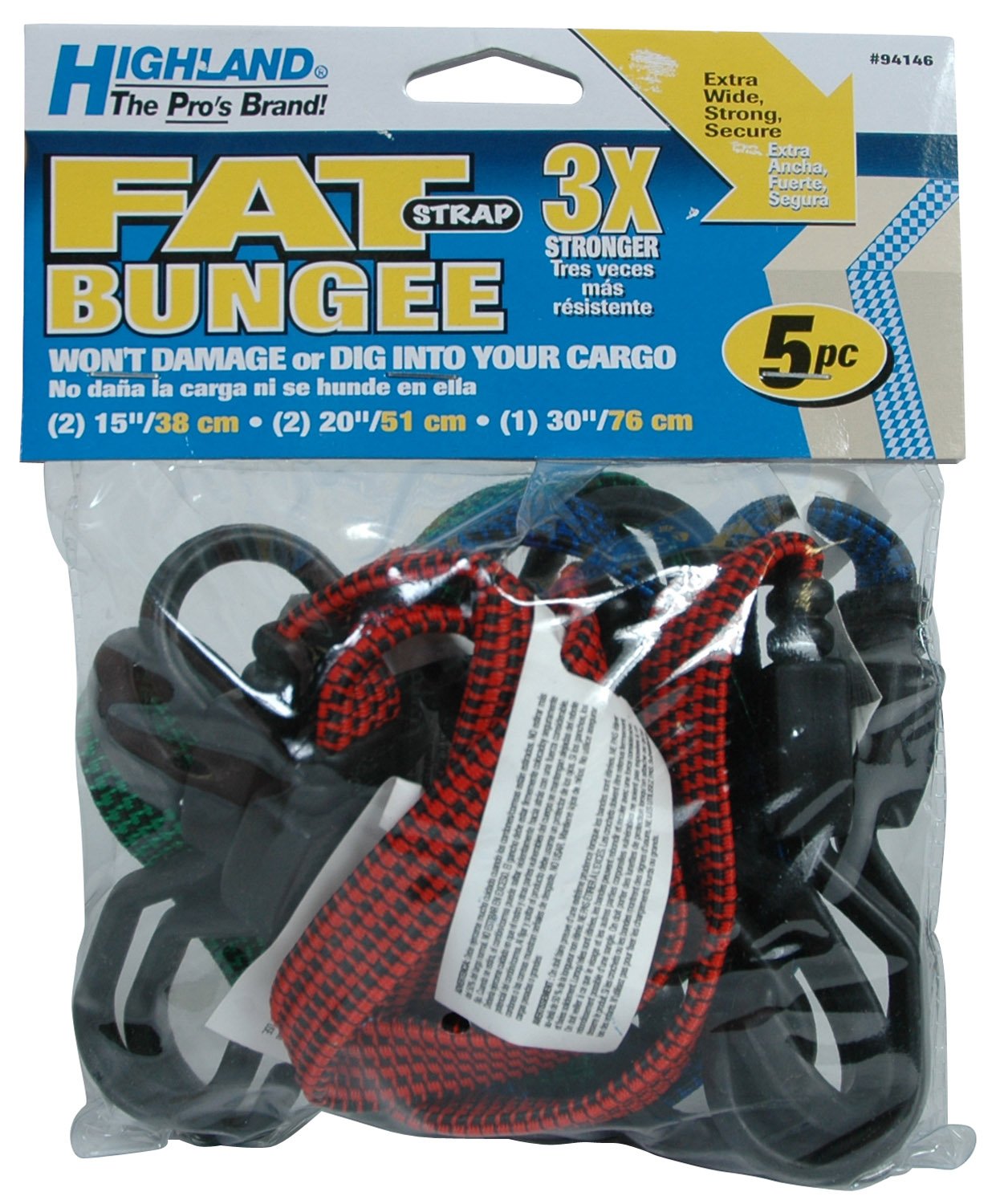 Amazon.co.jp: Highland (9414600) ファットストラップ バンジーコード