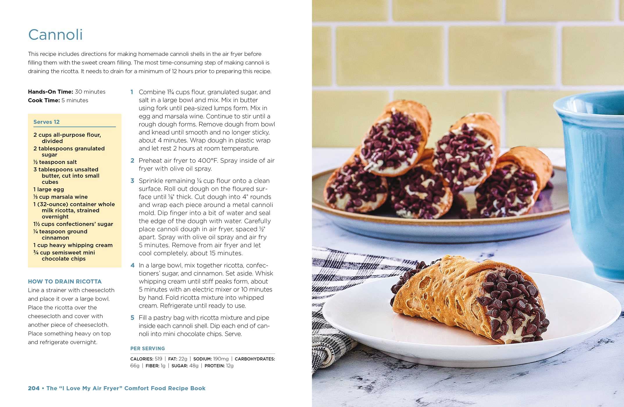 The I Love My Air Fryer Comfort Food Recipe Book: From Chicken Parmesan to Small Batch Chocolate Chip Cookies, 175 Easy and Delicious Recipes