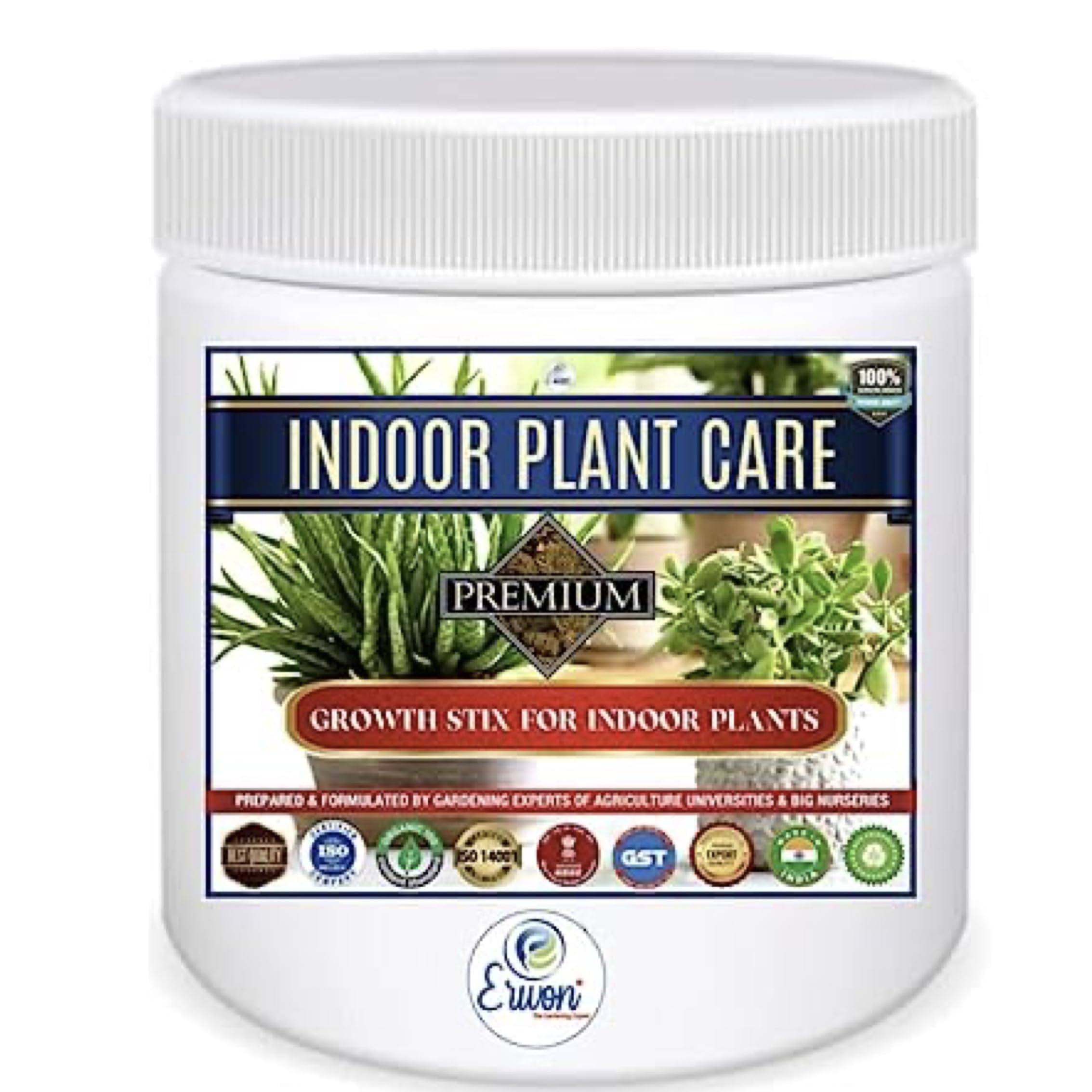 Erwon® Indoor Plant Growth Booster Fertilizer Stix, Essential Slow Releasing Fertilizer for Potted Indoor Plants Growth (51 Sticks) (B09B7J73CH) Amazon Price History, Amazon Price Tracker