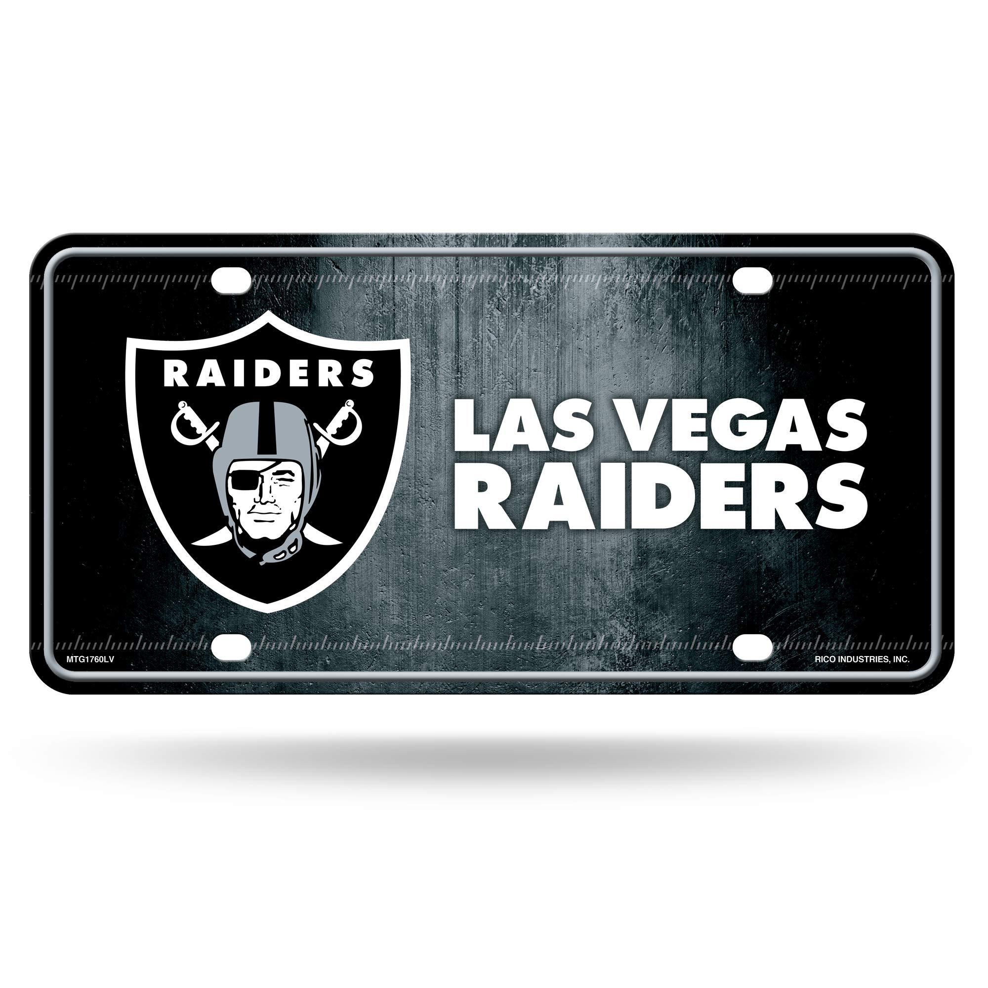 Rico Industries NFL Unisex-Adult Metal License Plate Tag
