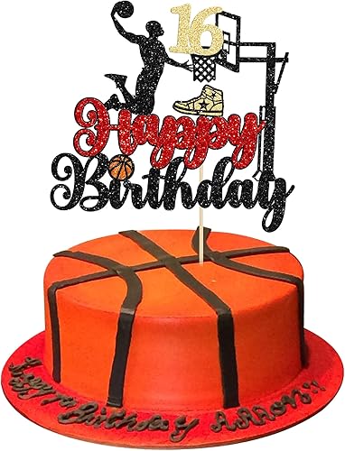 Miniatura 1 de Decoración para pastel de cumpleaños de 16 años con purpurina Hello 16 Sweet 16 Sweet 16, decoración de pastel de cumpleaños de dieciséis años para