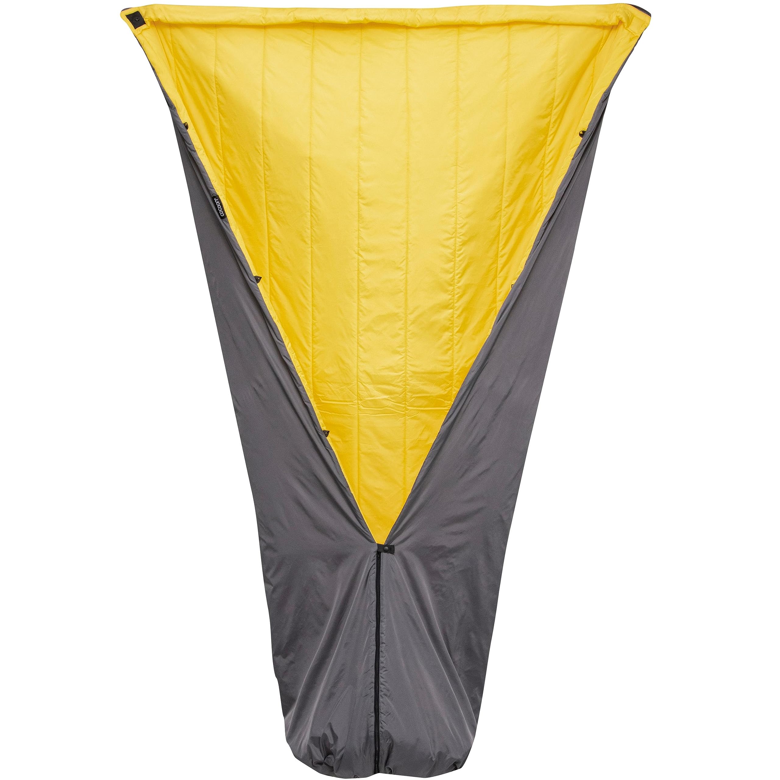 Cocoon Hammock Top Quilt, Shale/Yellow Sheen