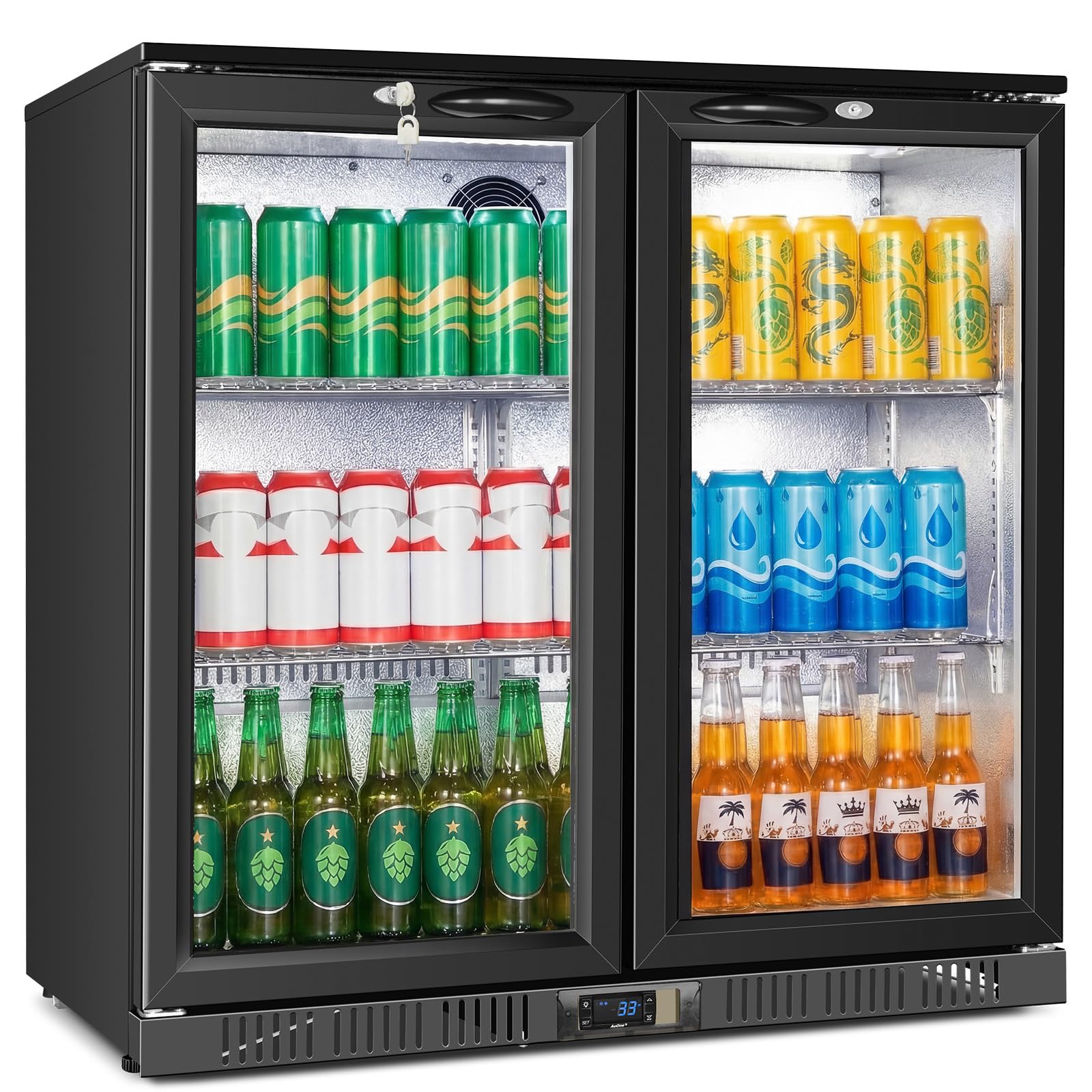 Velieta 7.4 Cu.Ft Beverage Refrigerator