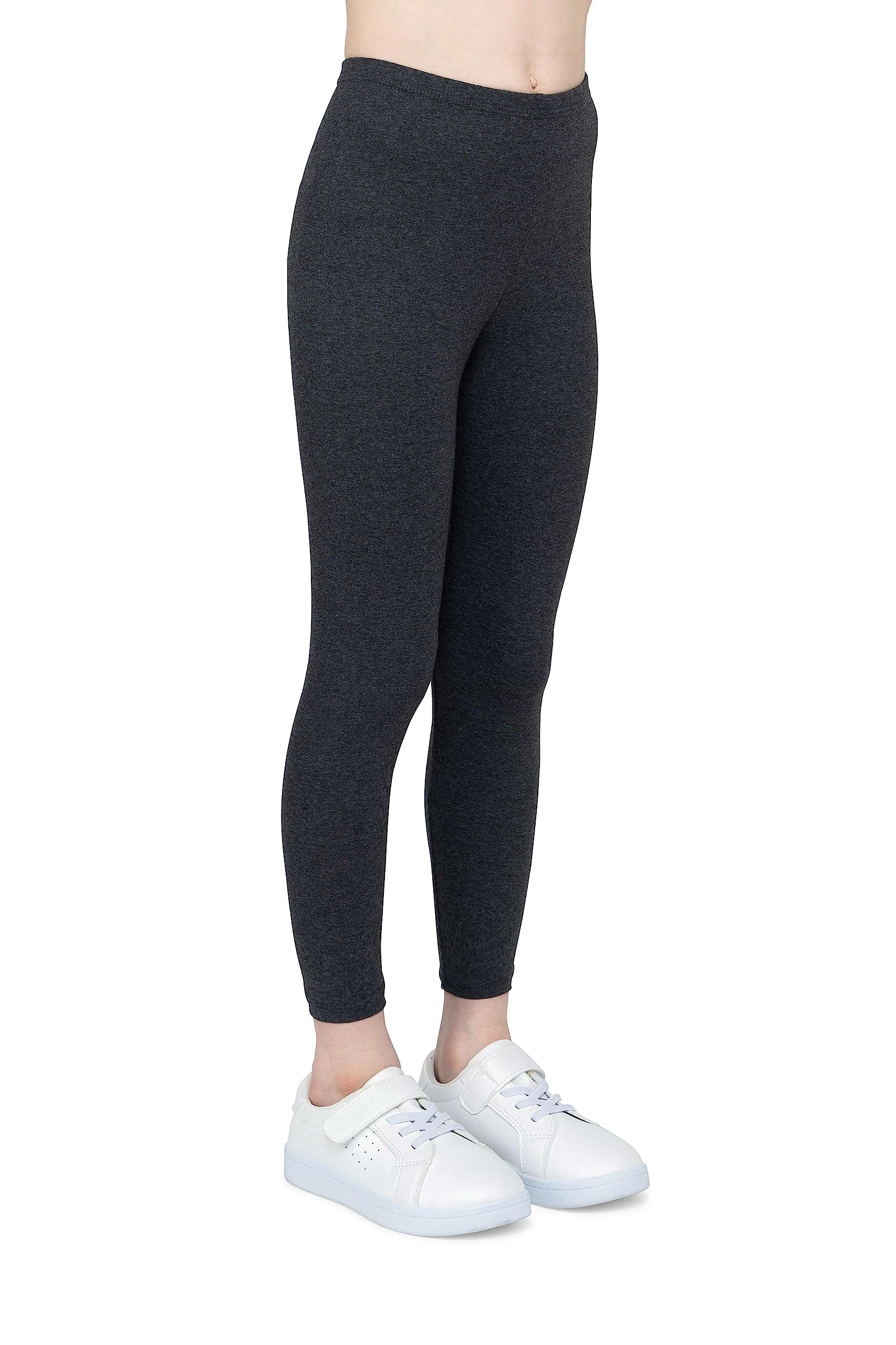 Leggings de algodón para niñas, Suaves y cómodos, para Entrenamiento Casual, Estilo Elegante, Ropa básica Zoe — view 21