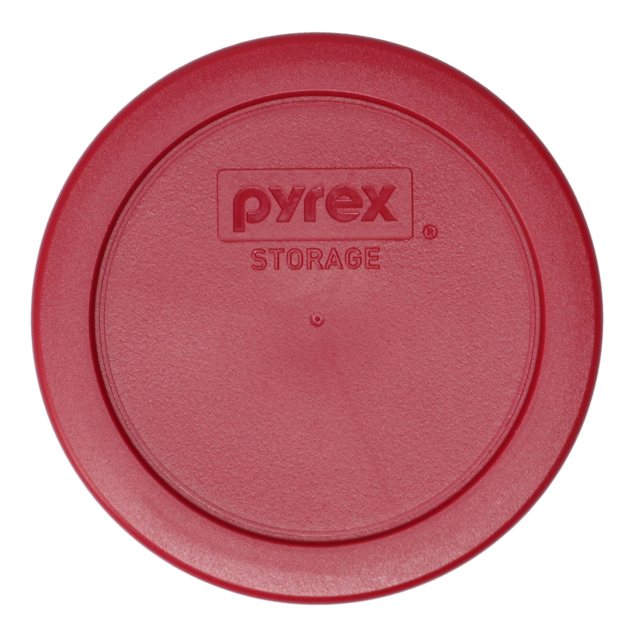Pyrex 7200-PC 2-Cup Sangria Red Food Storage Replacement Lid - Made in USA
