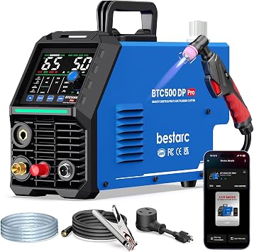 Bestarc Plasma Cutter Machine, BTC500DP Pro Pilot Arc, 50 Amps 110/220V