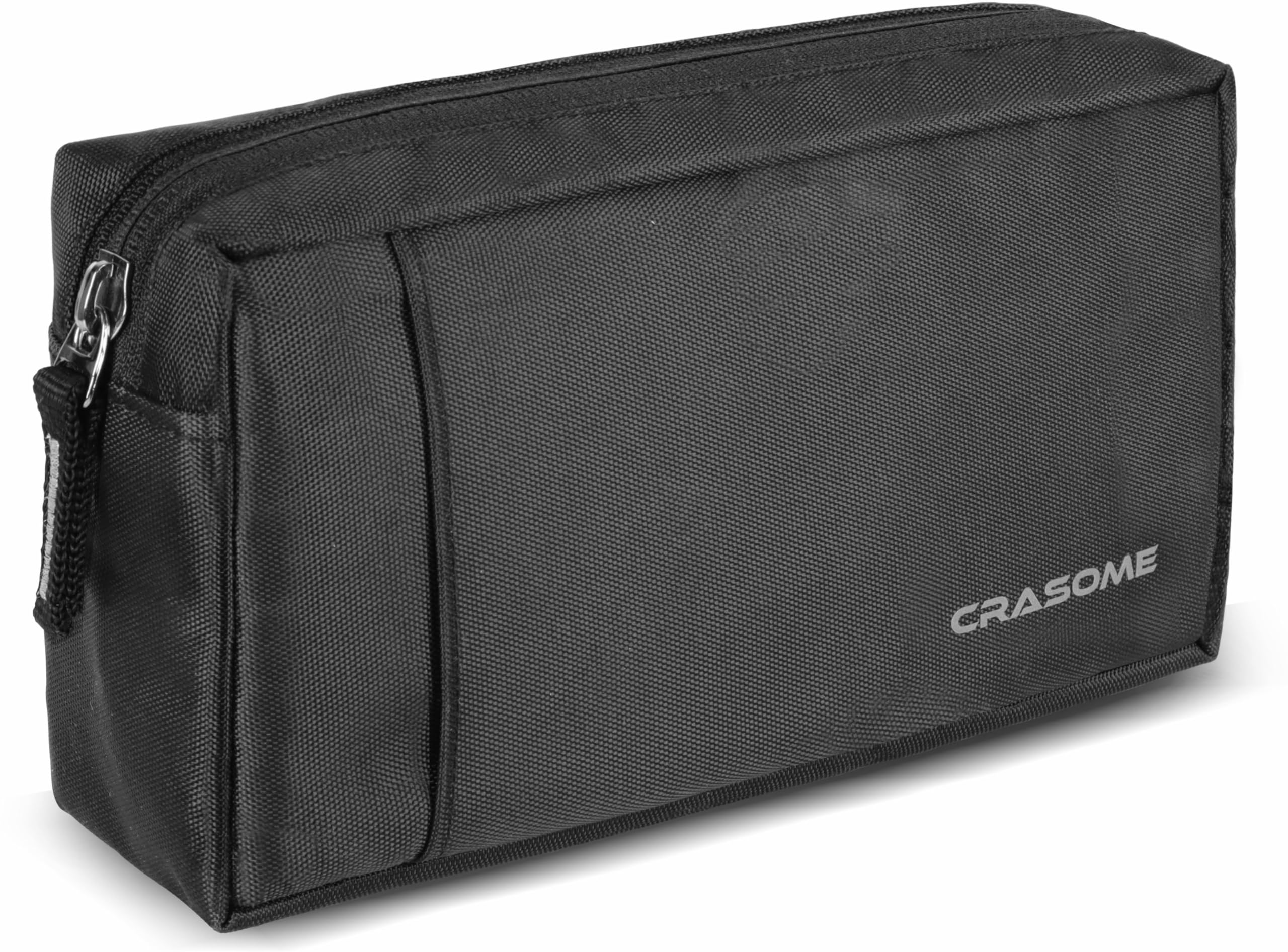 CRASOME Laptop Charger Pouch, Travel Organizer Pouch, Gadget Charger Pouch for Mouse, USB, Charger, Cables, Hard Disk (Black) (B0C9X4MBQ3) Amazon Price History, Amazon Price Tracker