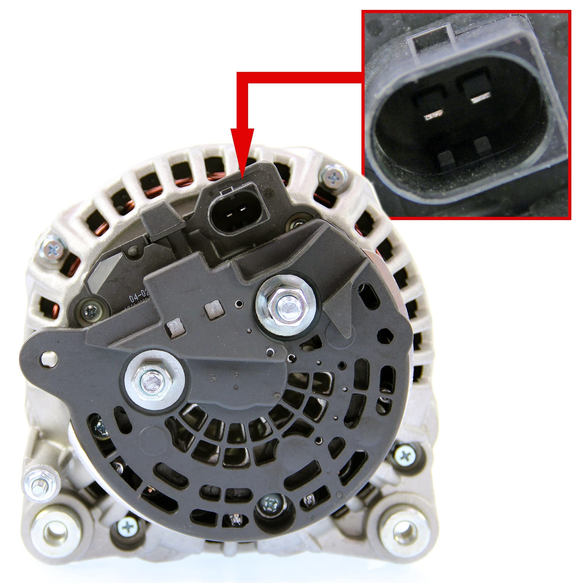 ATEC Germany 1x Alternador 12V 180A compatible con VW MULTIVAN T5, TOUAREG,