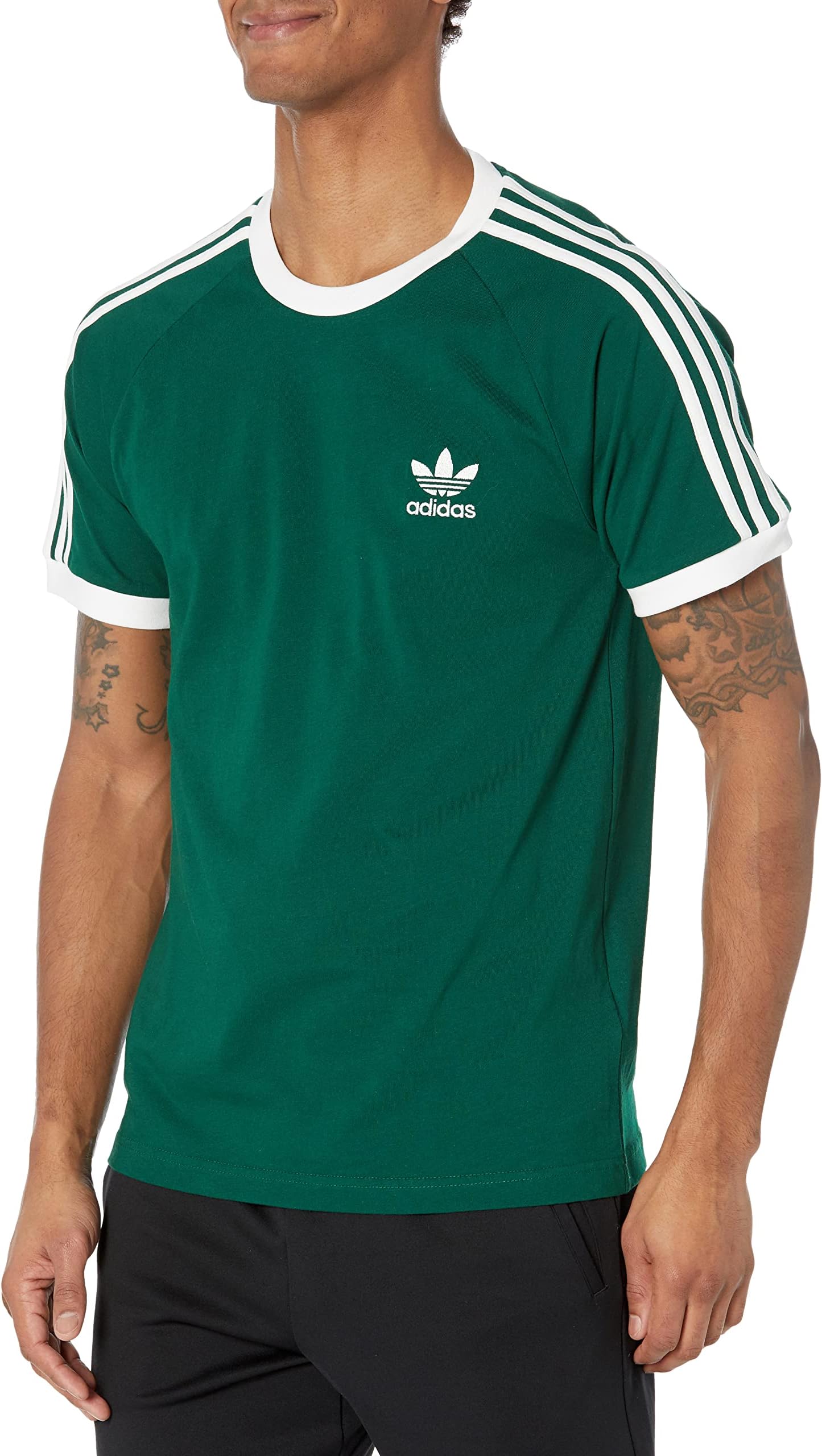 adidas red and green stripe