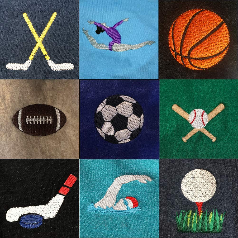 Sports Machine Embroidery Designs EMBROIDERY & ORIGAMI